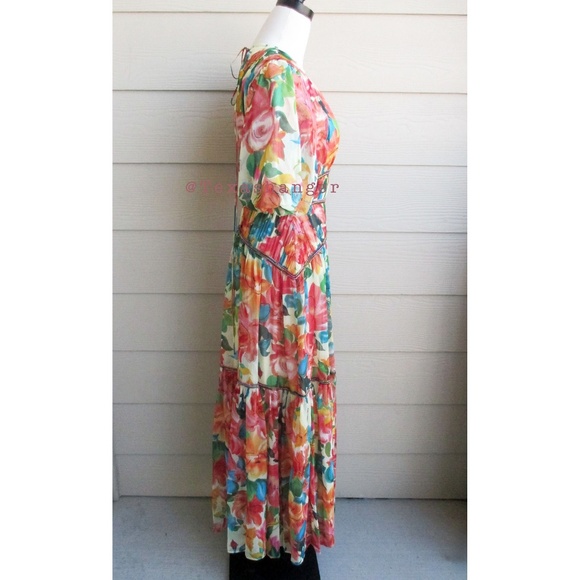 NWT One33 Social The Francesca Floral Maxi Gown Size 4 - Picture 14 of 16